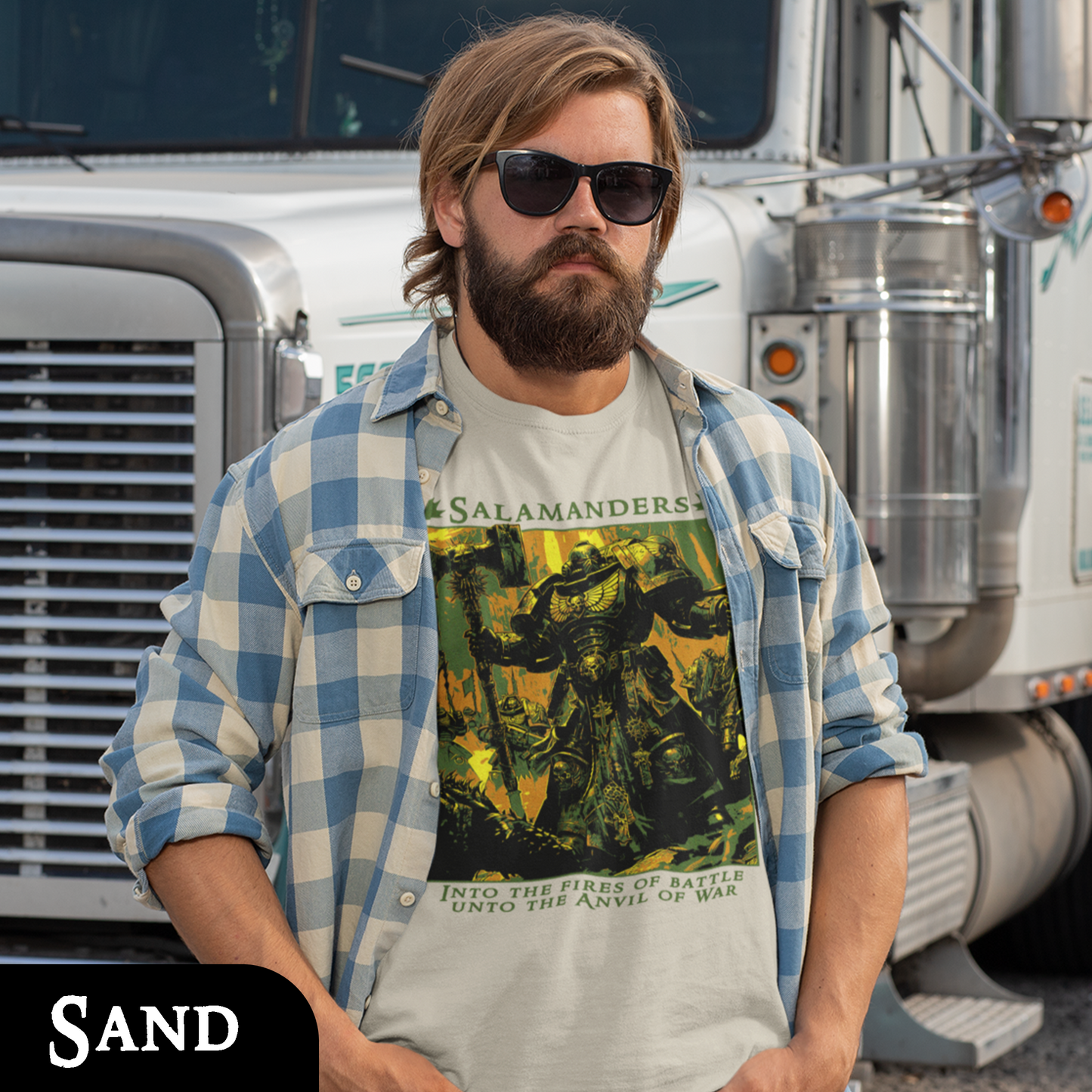 Salamanders - Into The Fires Of Battle | T-Shirt