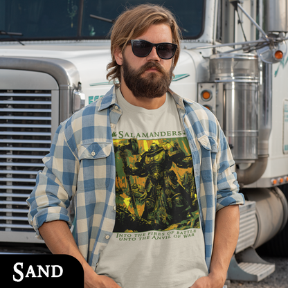 Salamanders - Into The Fires Of Battle | T-Shirt