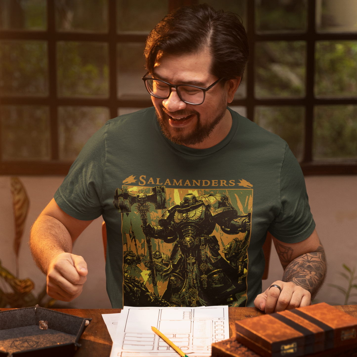 "Into The Fires Of Battle" T-Shirt