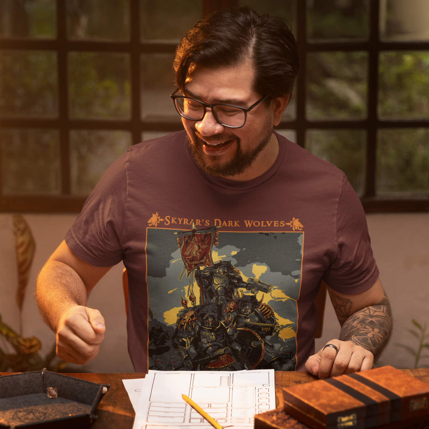 "Fear The Dark Wolves" T-Shirt