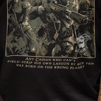Cadian Shock Troops - Astra Militarum | T-Shirt
