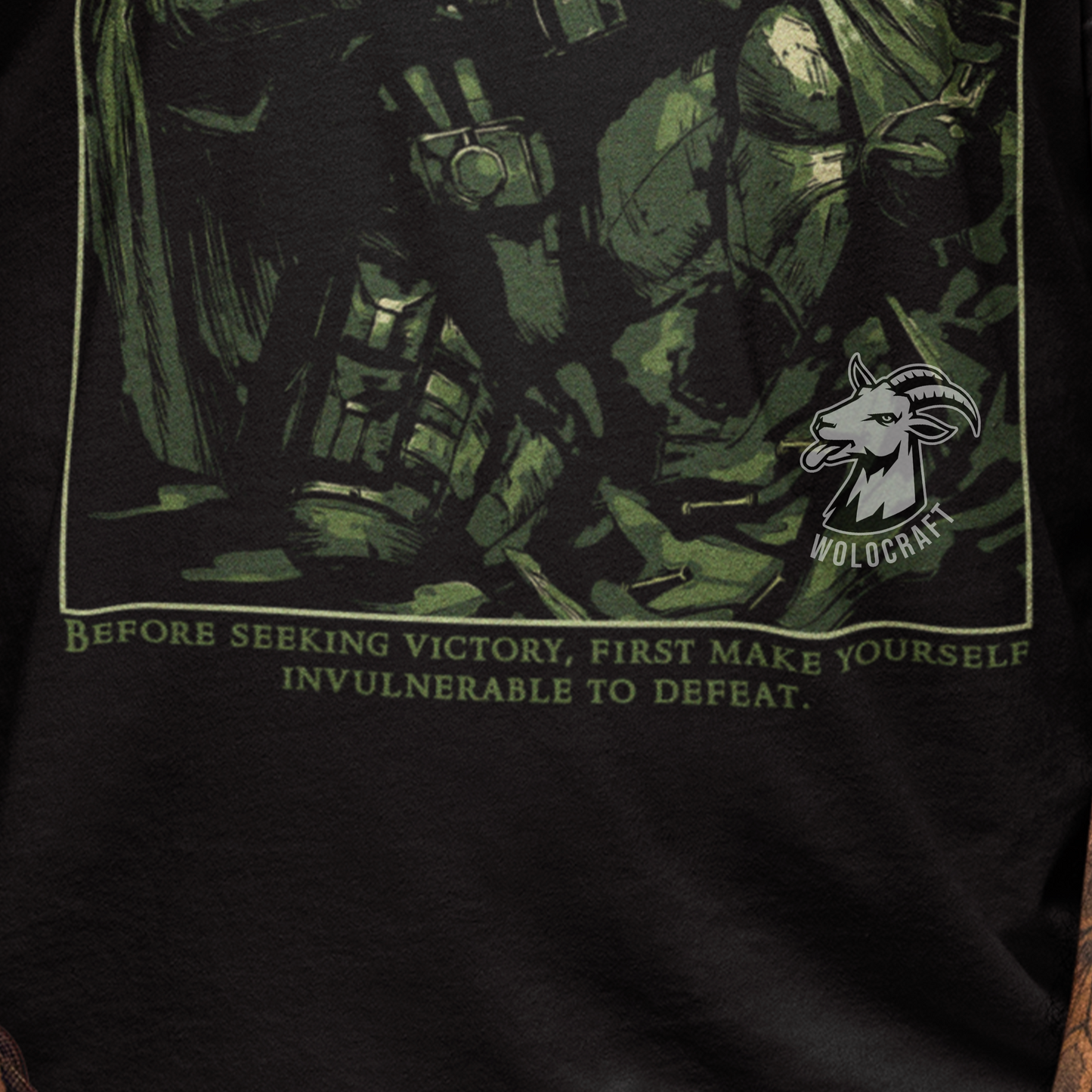 "Make Yourself Invulnerable to Defeat" T-Shirt