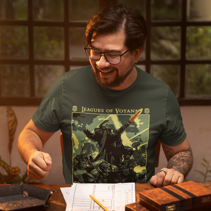 "Luck has, Need keeps, Toil earns" T-Shirt