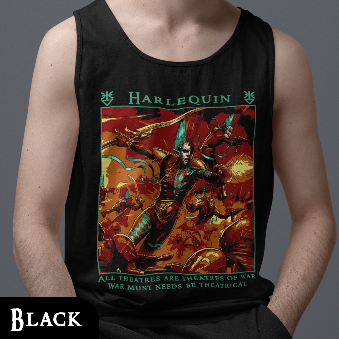 Harlequin - Warhammer 40k | Tank Top