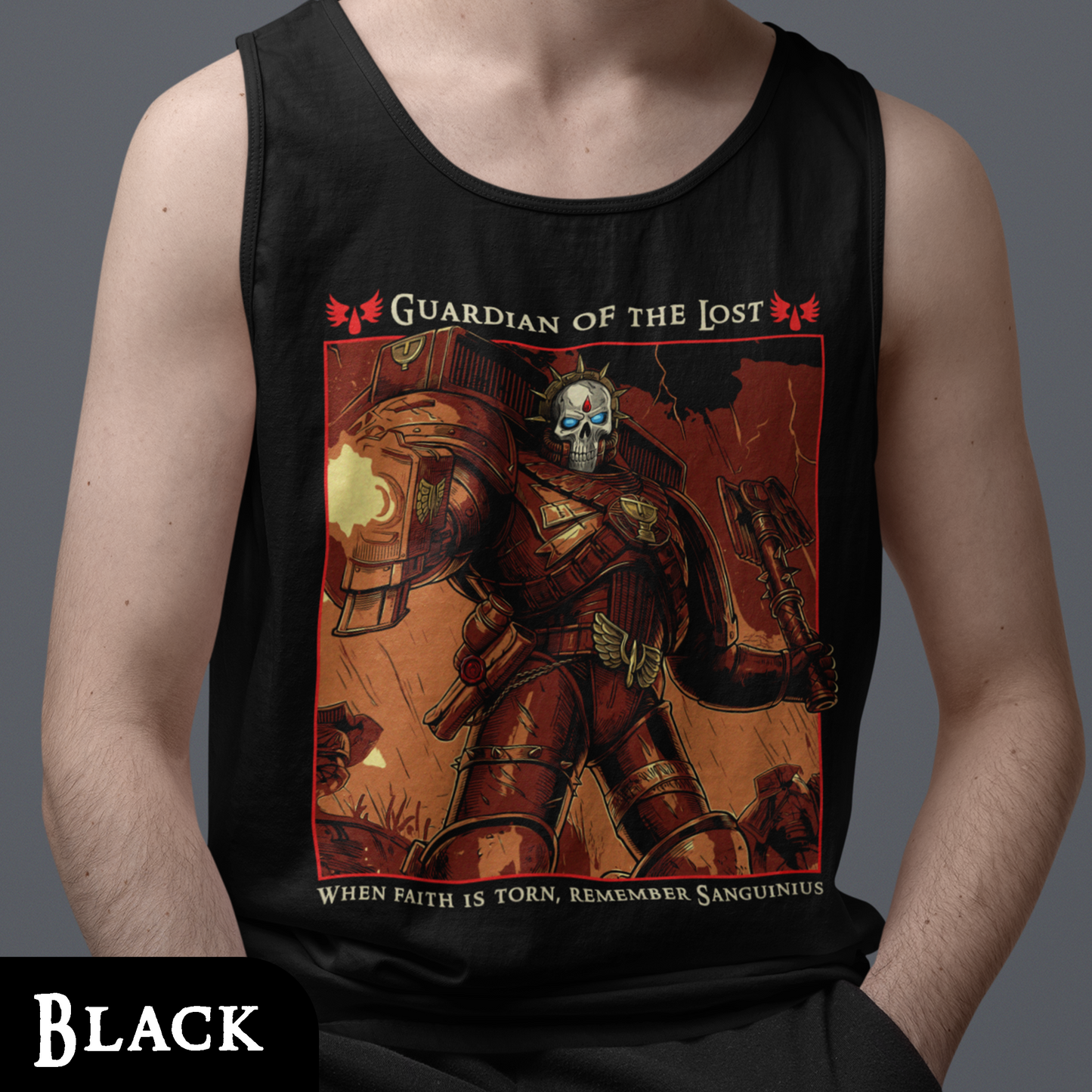 Chaplain Lemartes - Blood Angels | Tank Top
