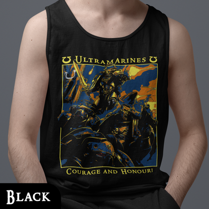 Ultramarines - Courage And Honour | Tank Top