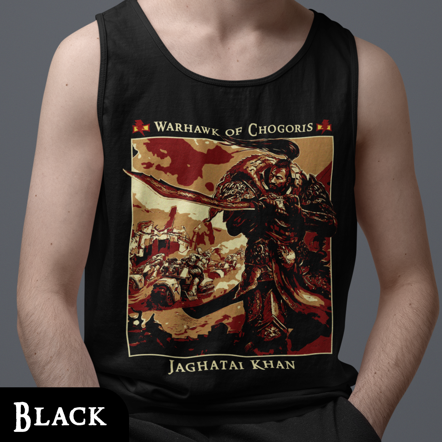 Jaghatai Khan - Warhawk of Chogoris | Tank Top