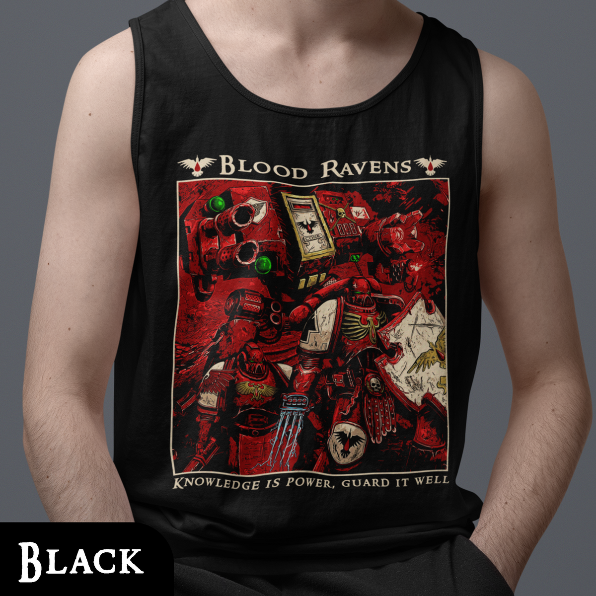 Blood Ravens - Knowledge is Power | Tank Top