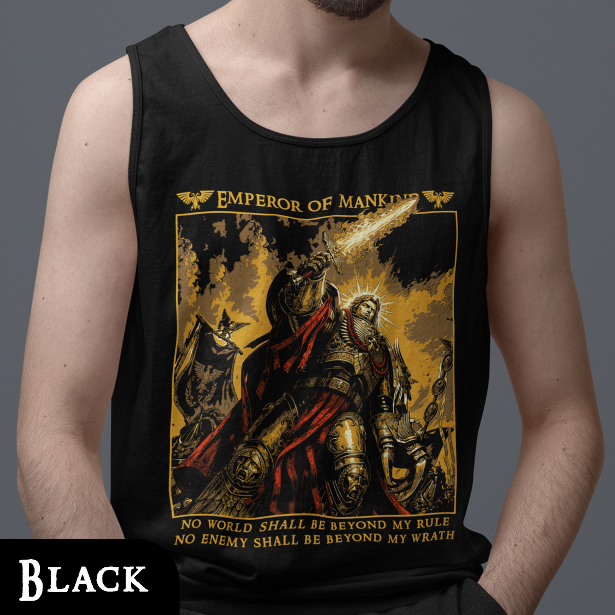 Emperor of Mankind - Warhammer40k | Tank Top