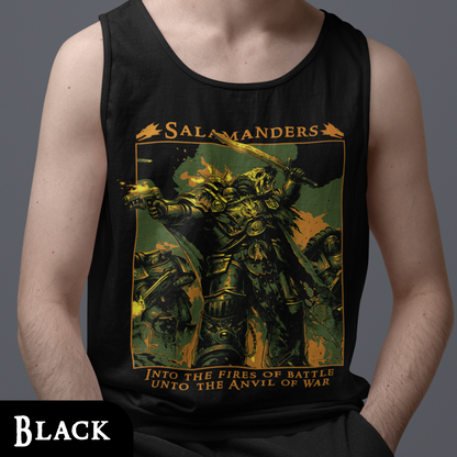 Salamanders - Unto The Anvil of War | Tank Top