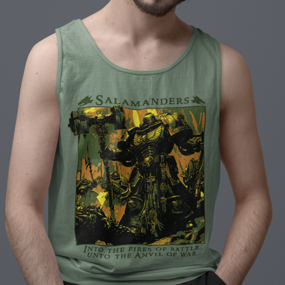 "Into The Fires Of Battle" Tank Top