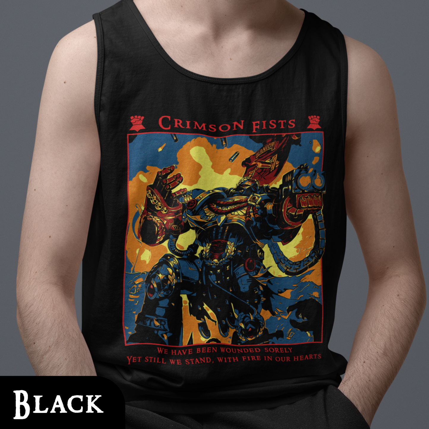 "We Have Been Wounded Sorely" Tank Top