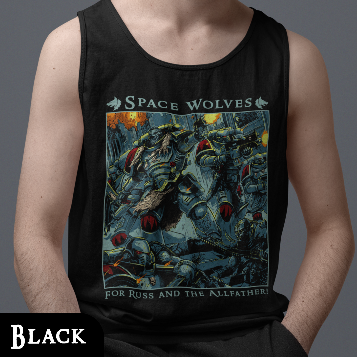 Space Wolves - For Russ | Tank Top