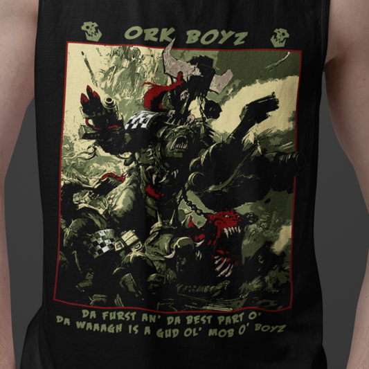 "Da best part o' da WAAAGH" Tank Top
