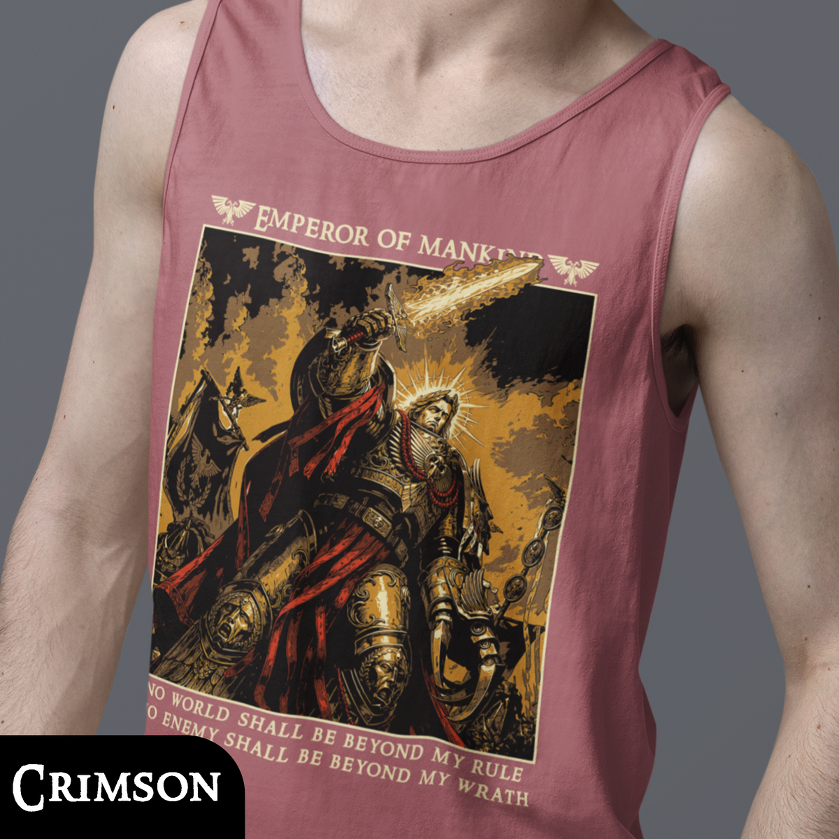 Emperor of Mankind - Warhammer40k | Tank Top