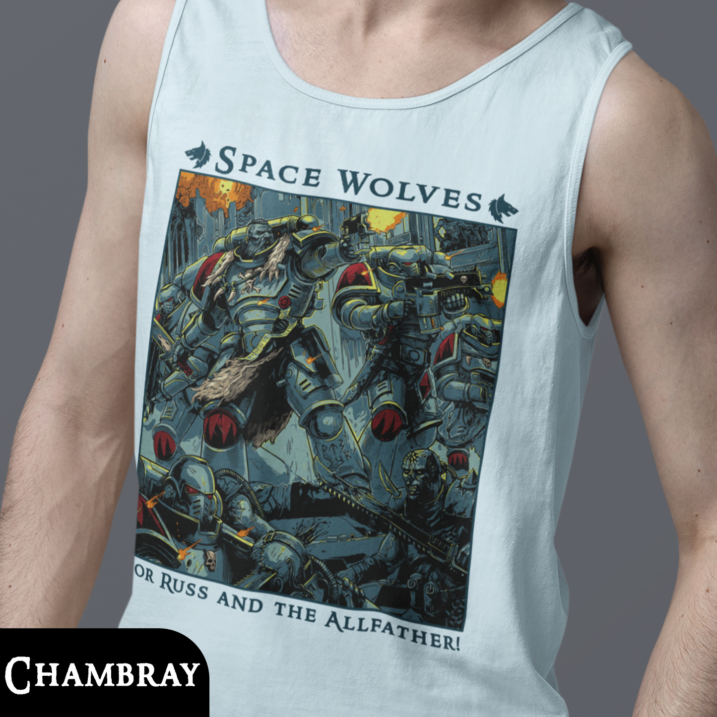 Space Wolves - For Russ | Tank Top