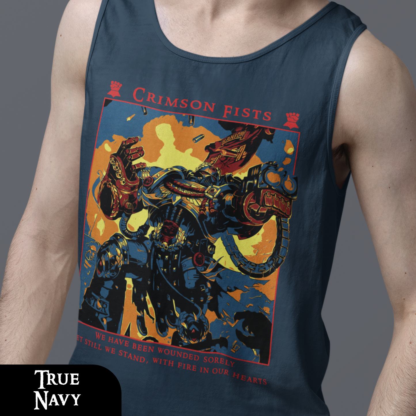 "We Have Been Wounded Sorely" Tank Top