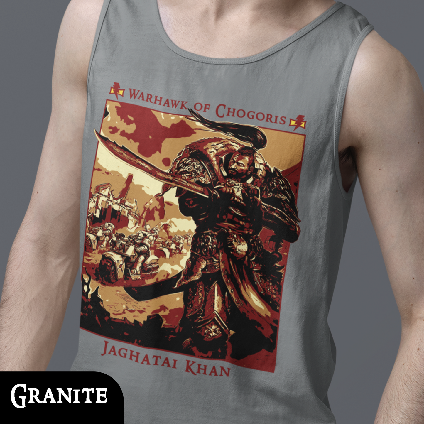 Jaghatai Khan - Warhawk of Chogoris | Tank Top