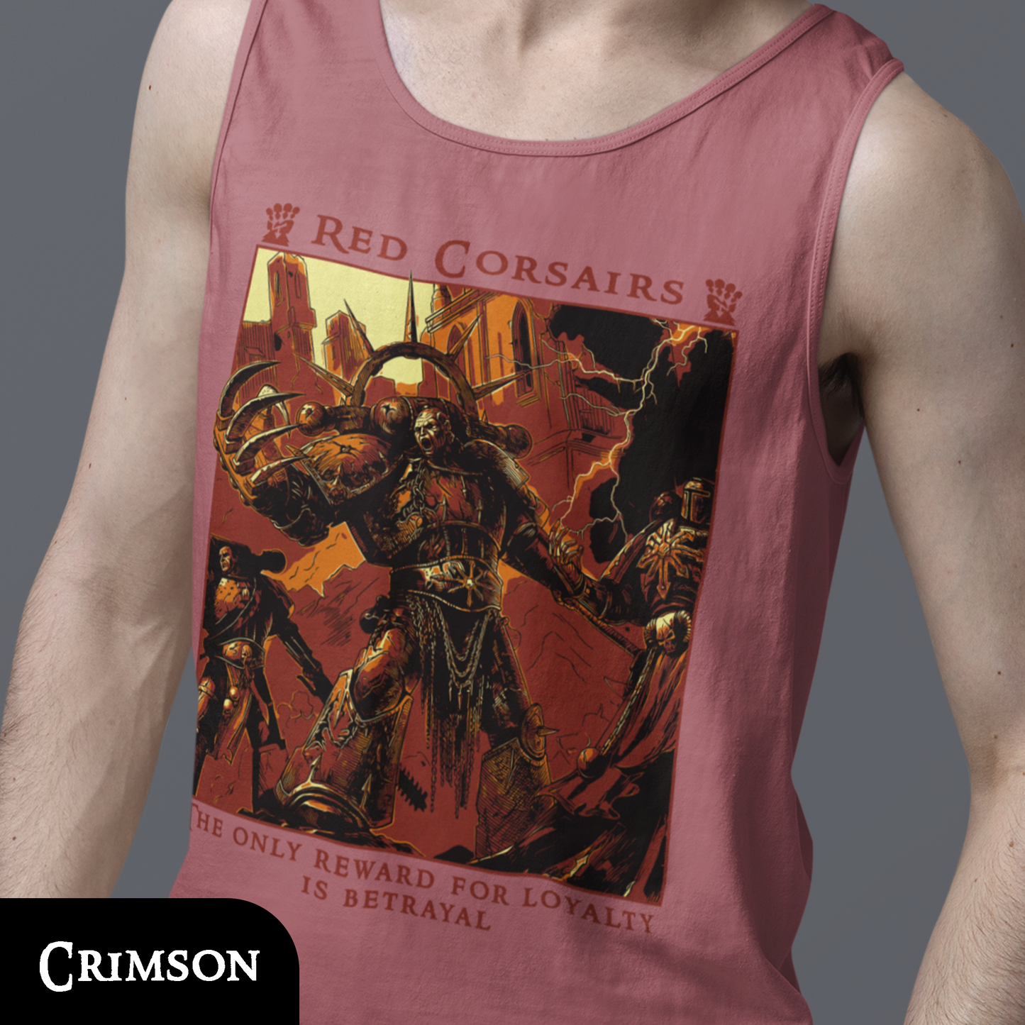 Red Corsairs Warhammer 40k | Tank Top
