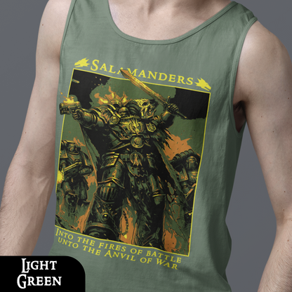 Salamanders - Unto The Anvil of War | Tank Top