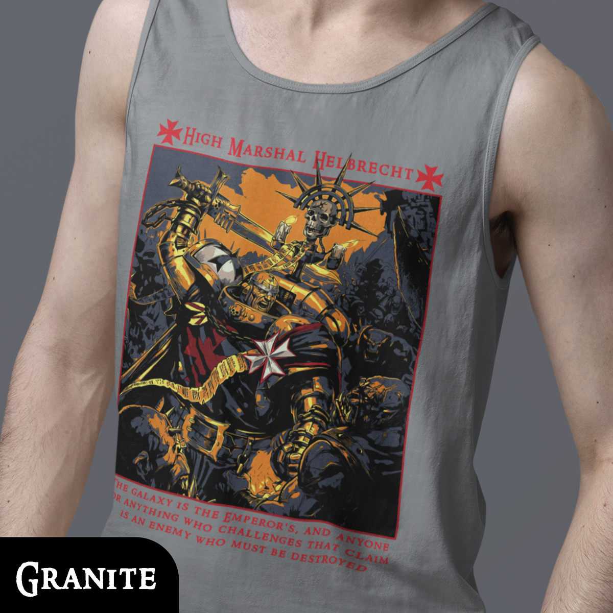 High Marshal Helbrecht - Black Templars | Tank Top