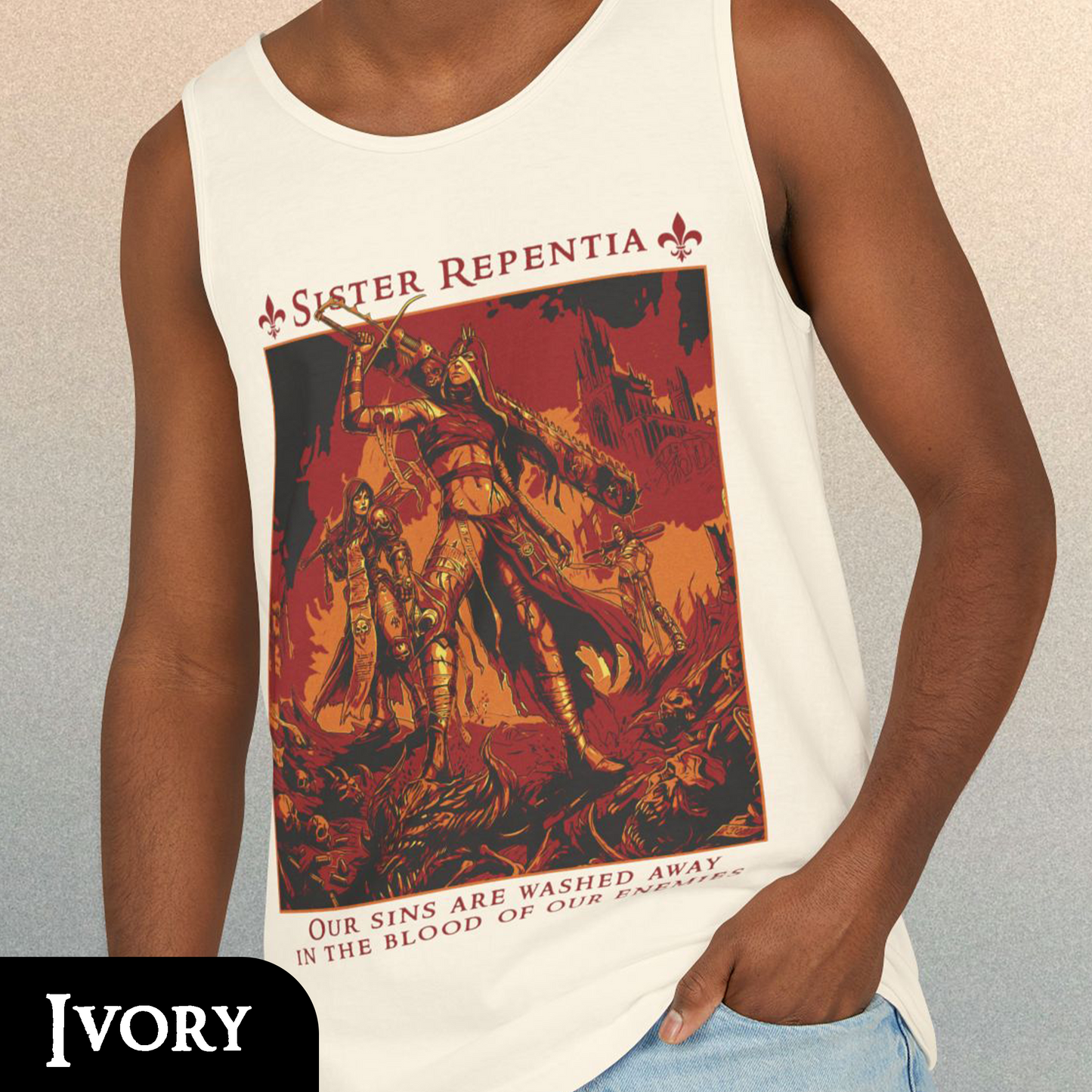 Sister Repentia - Adepta Sororitas | Tank Top
