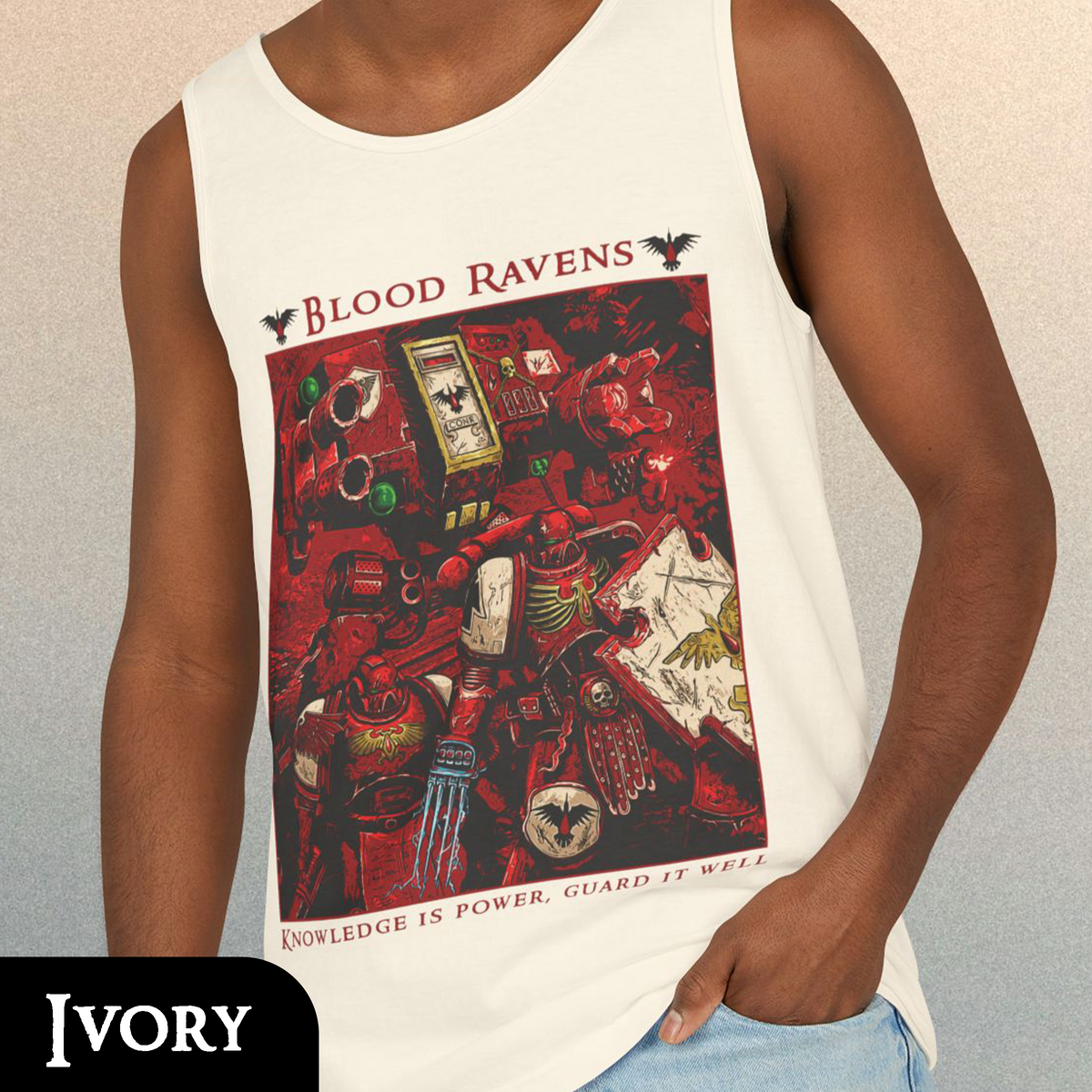 Blood Ravens - Knowledge is Power | Tank Top