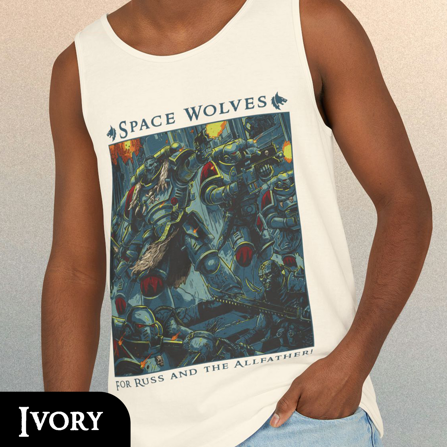 Space Wolves - For Russ | Tank Top