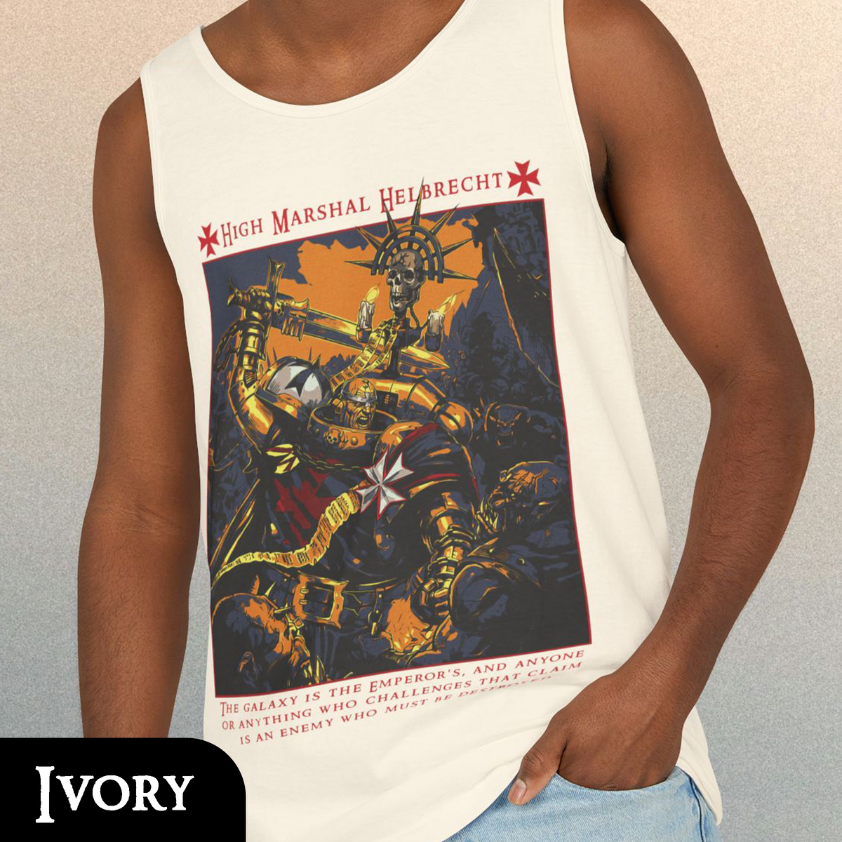 High Marshal Helbrecht - Black Templars | Tank Top