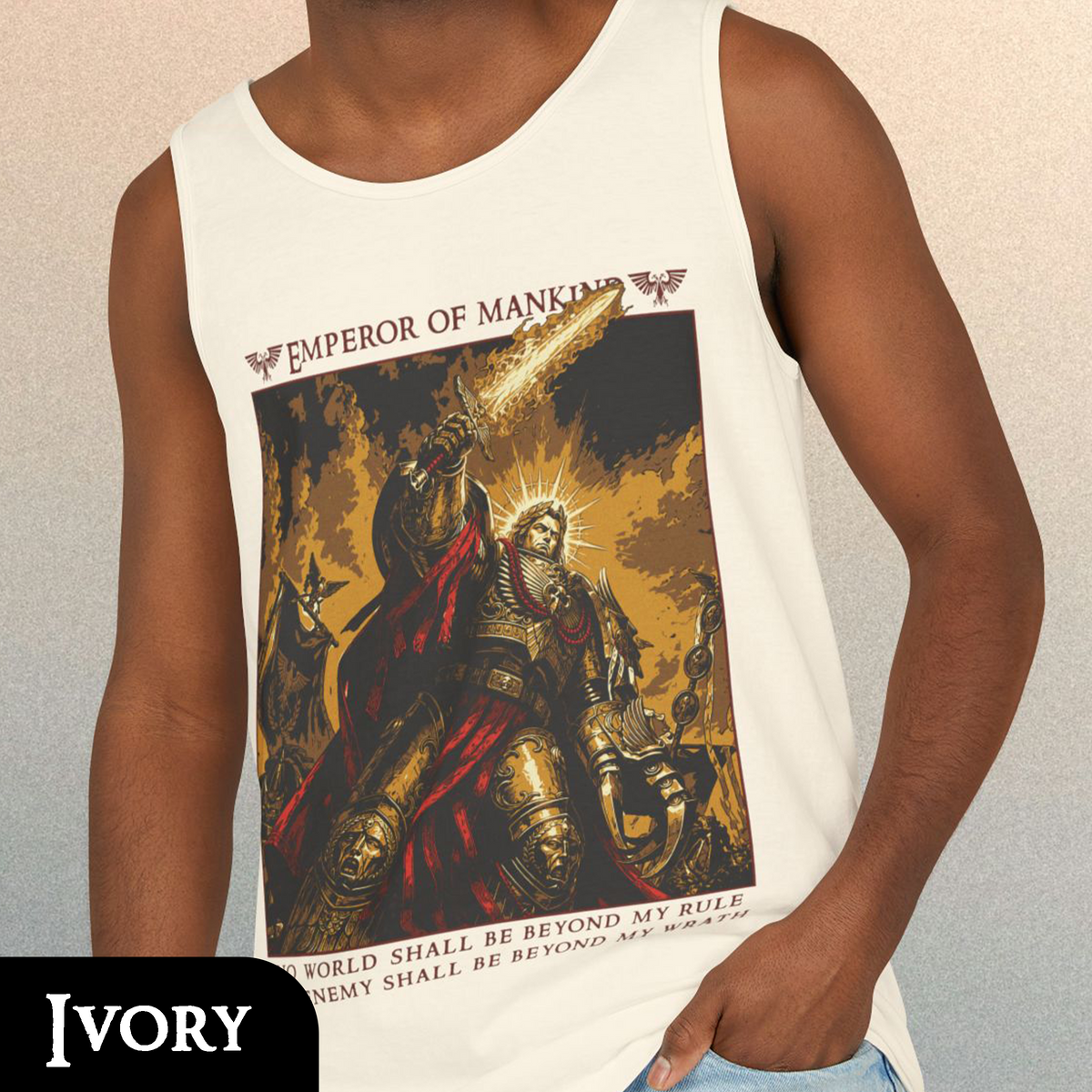 Emperor of Mankind - Warhammer40k | Tank Top