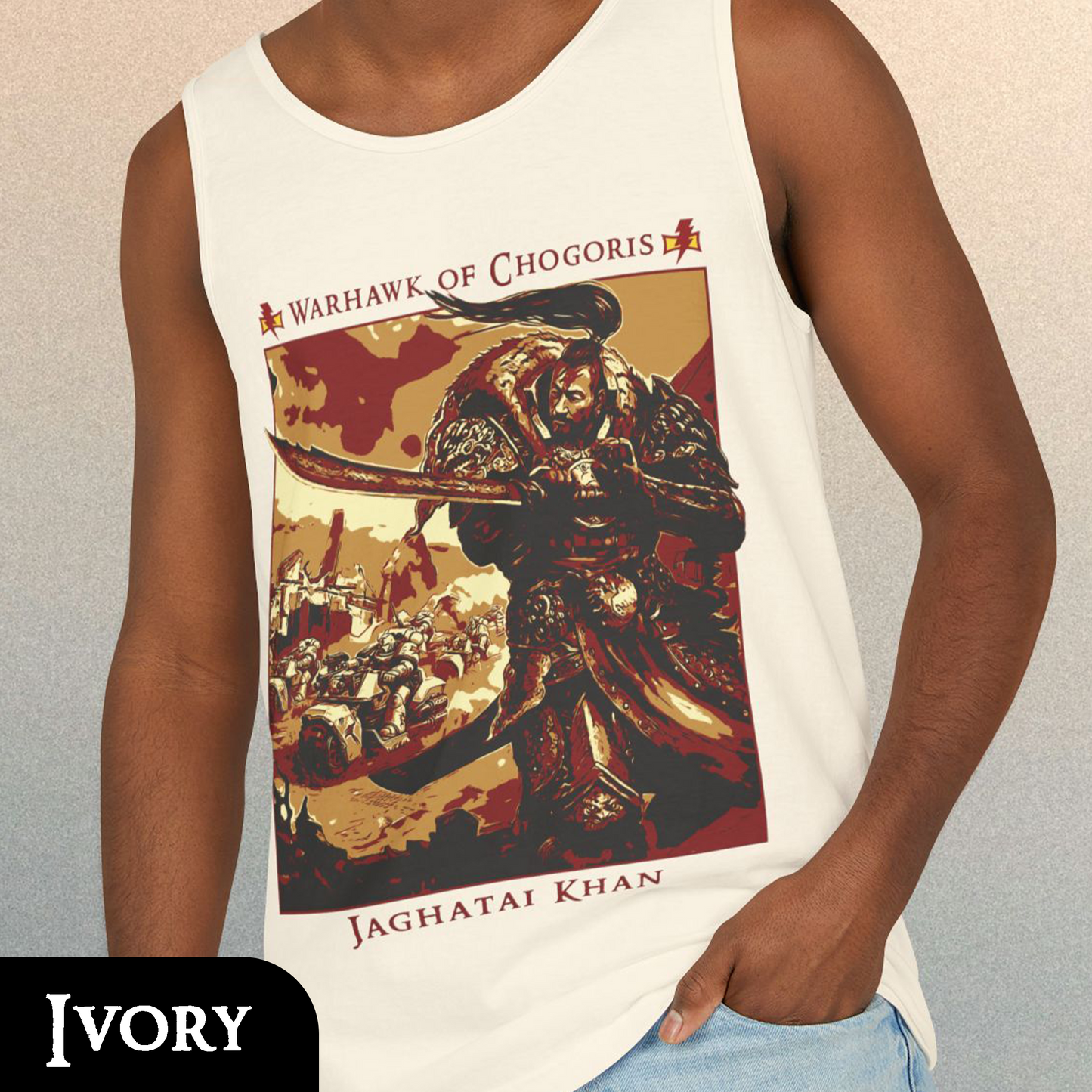 Jaghatai Khan - Warhawk of Chogoris | Tank Top