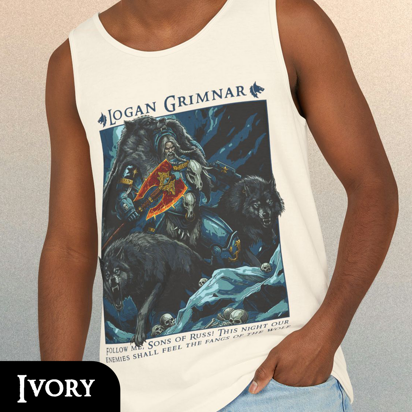Logan Grimnar - Space Wolves | Tank Top