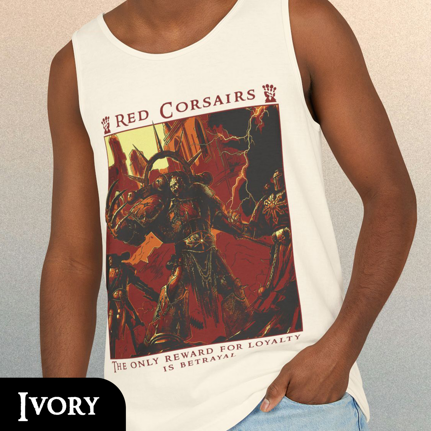 Red Corsairs Warhammer 40k | Tank Top