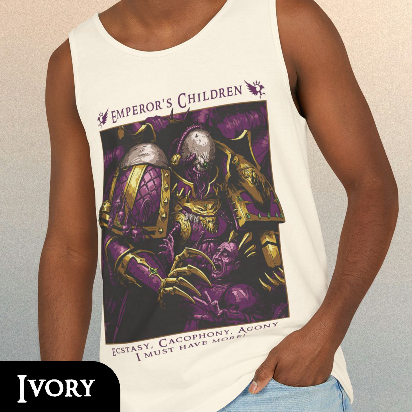 Emperor's Children - Chaos Marine | Tank Top