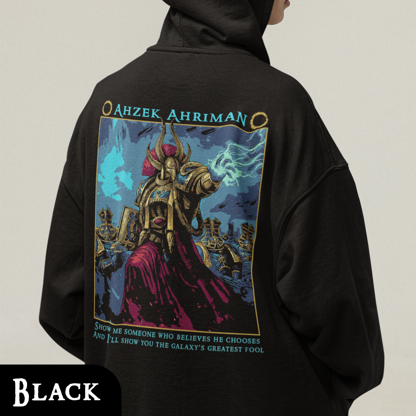 "Chaos Sorcerer Ahriman" Hoodie