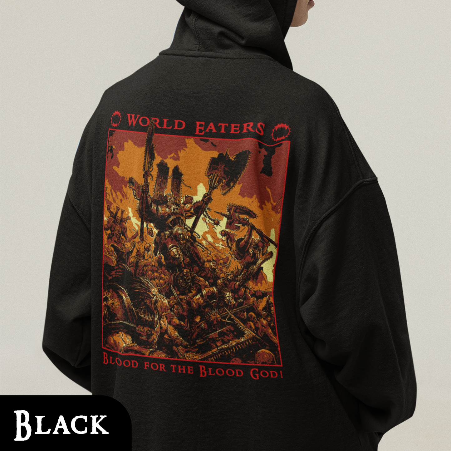 "Blood For The Blood God" Hoodie
