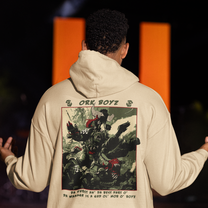 "Da best part o' da WAAAGH" hoodie