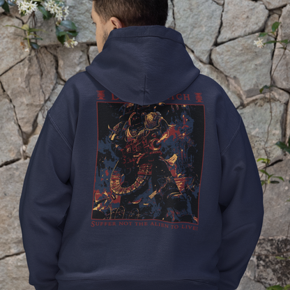 "Suffer not the alien to live!" Hoodie