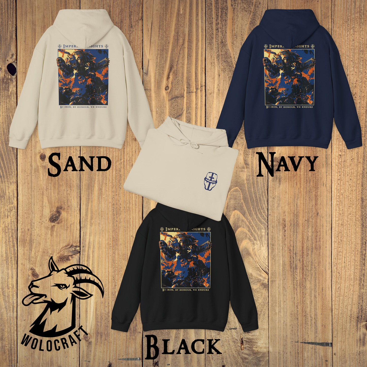 "By Iron, By Honour" Hoodie