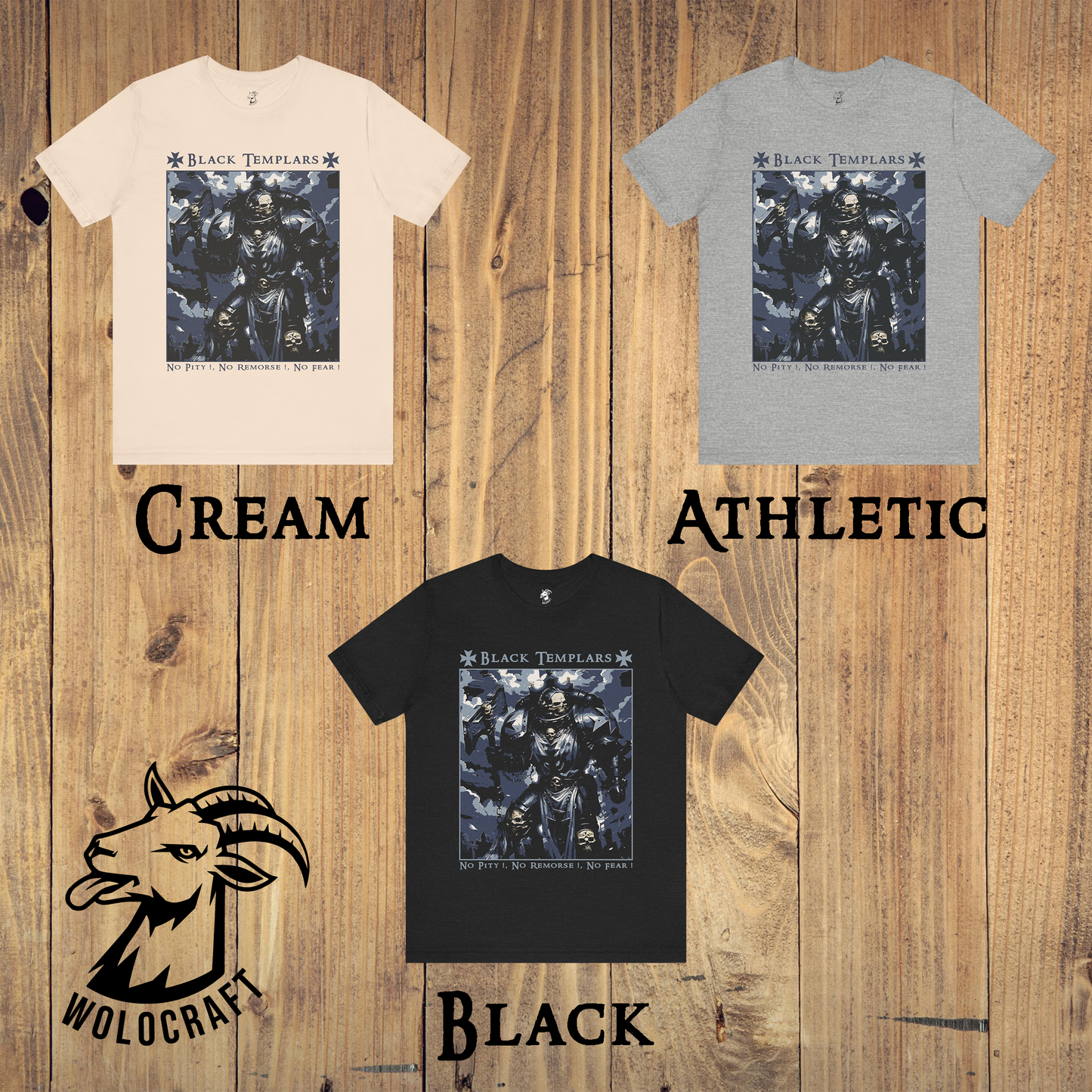 "No Pity, No Remorse" T-Shirt