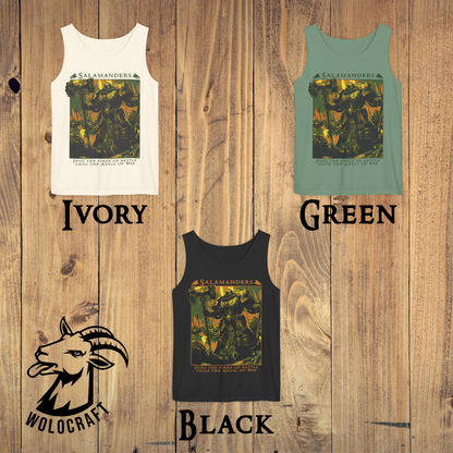 "Into The Fires Of Battle" Tank Top