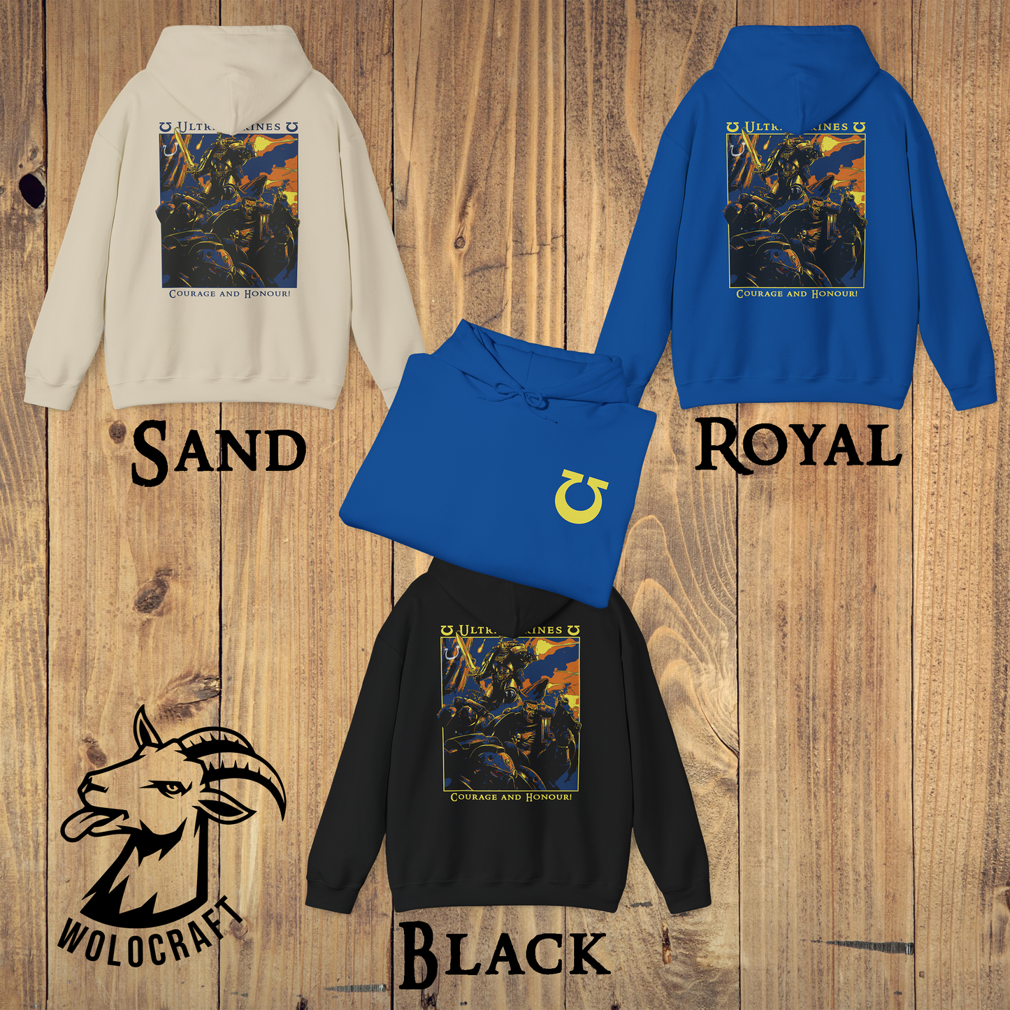 "Courage And Honour" Hoodie