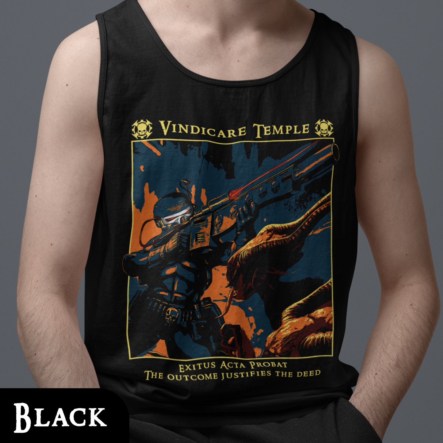 "Exitus Acta Probat" Tank Top