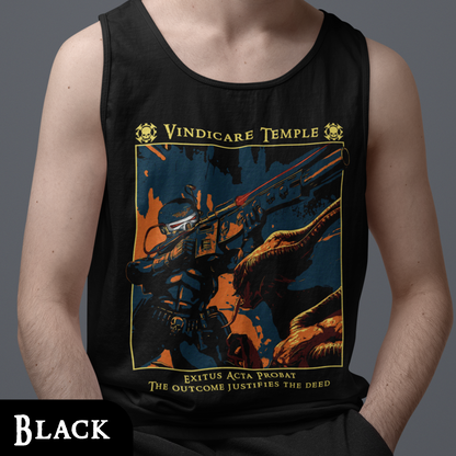 "Exitus Acta Probat" Tank Top