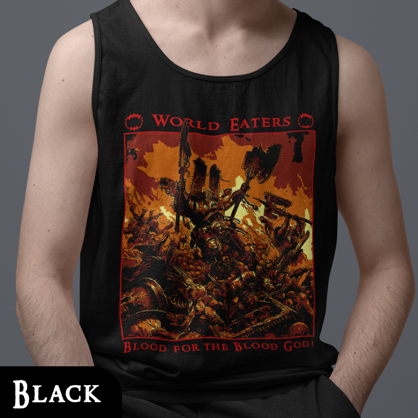 "Blood For The Blood God" Tank Top