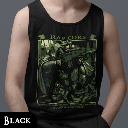 "Make Yourself Invulnerable to Defeat" Tank Top