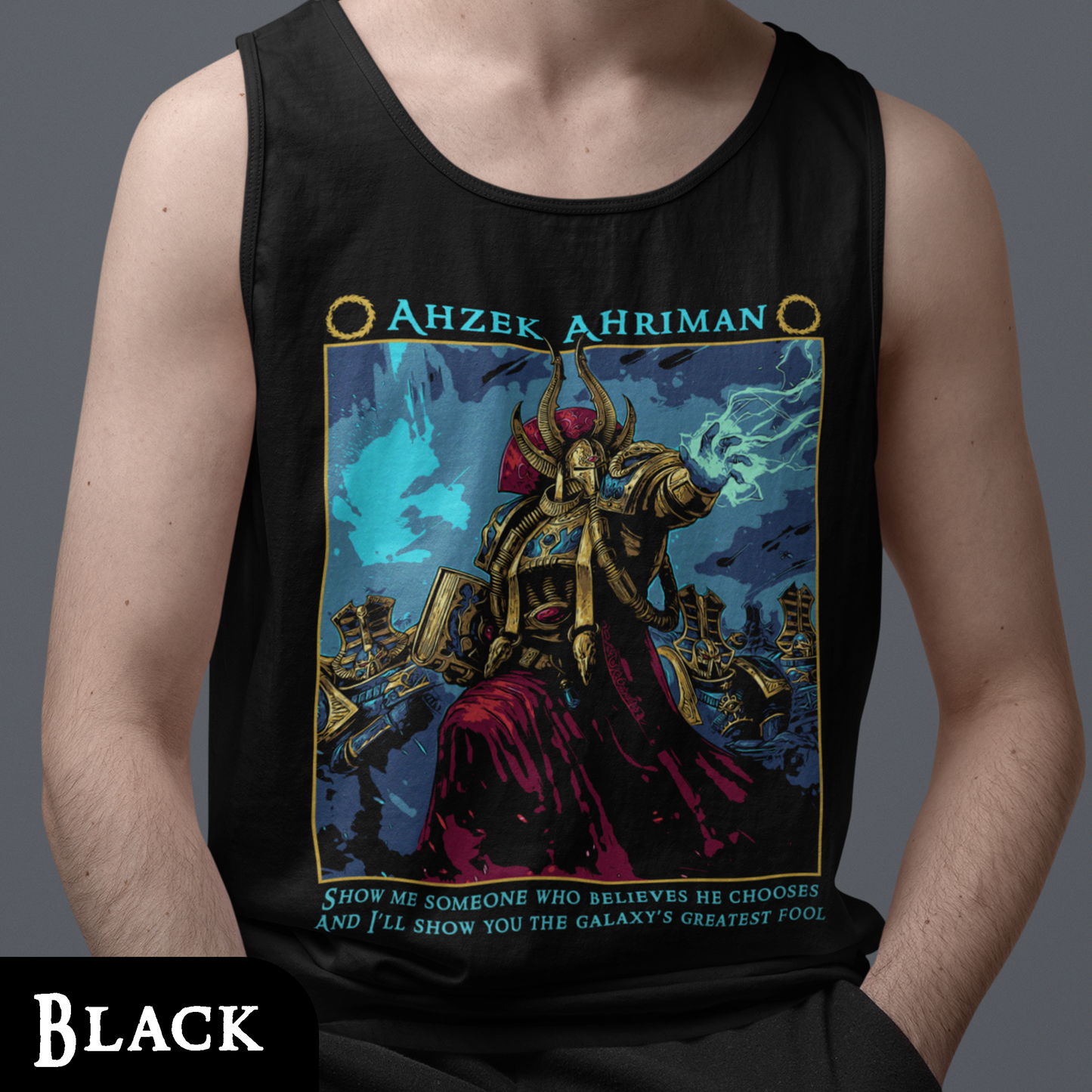 "Chaos Sorcerer Ahriman" Tank Top