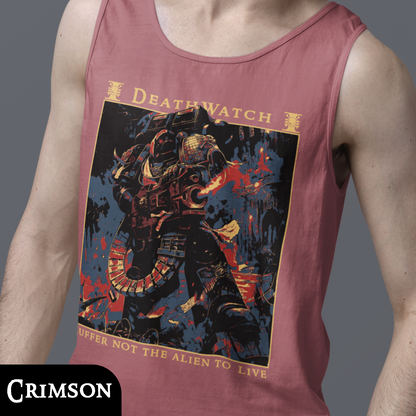 "Suffer not the alien to live" TankTop