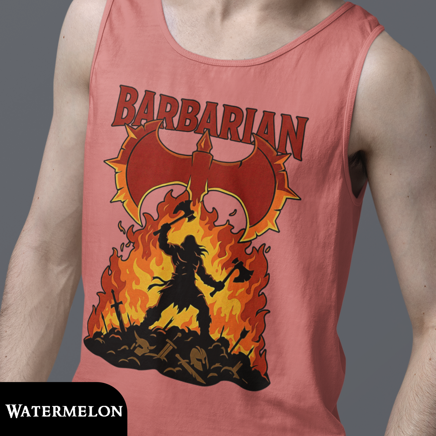 "Barbarian" D&D Tank Top