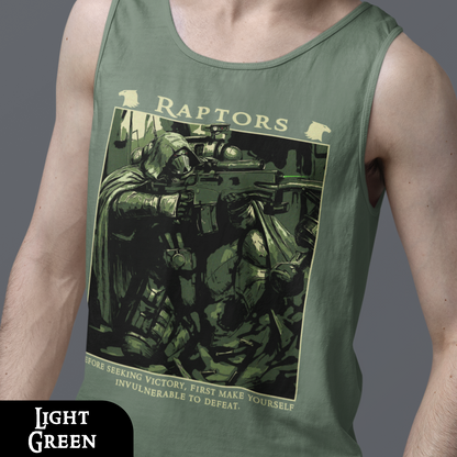 "Make Yourself Invulnerable to Defeat" Tank Top